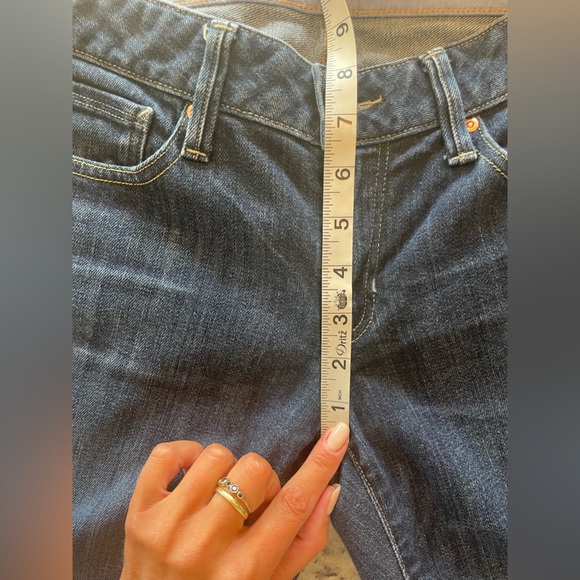 Women’s gap 1969 long and lean dark wash jeans size 27 x 31 - Picture 9 of 9